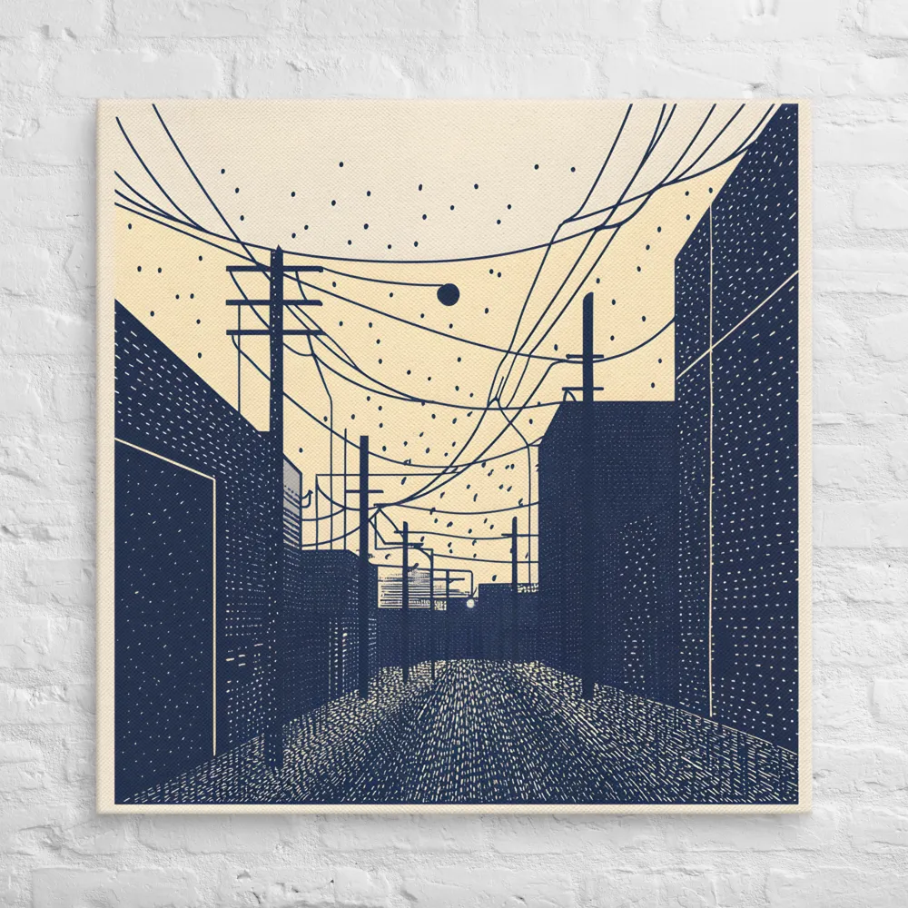 Urban Solitude | Canvas | 37″×37″