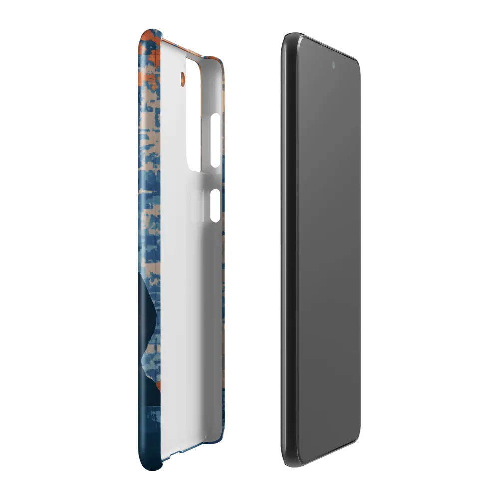 Serenity in Color: The Reclining Deer | Phone Case |  S21 Plus | Snap Case | Glossy