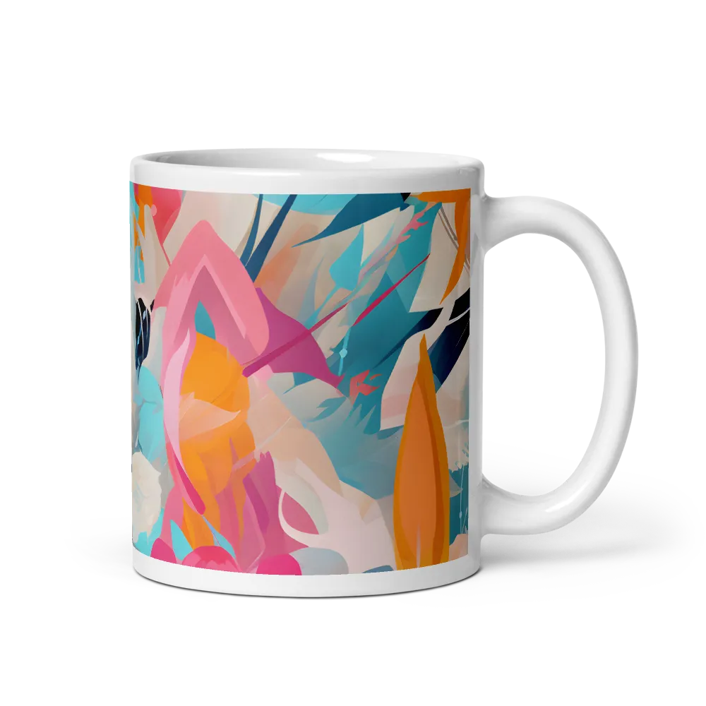 Whimsical Blooming Companions | Mug with White inside | 11 oz