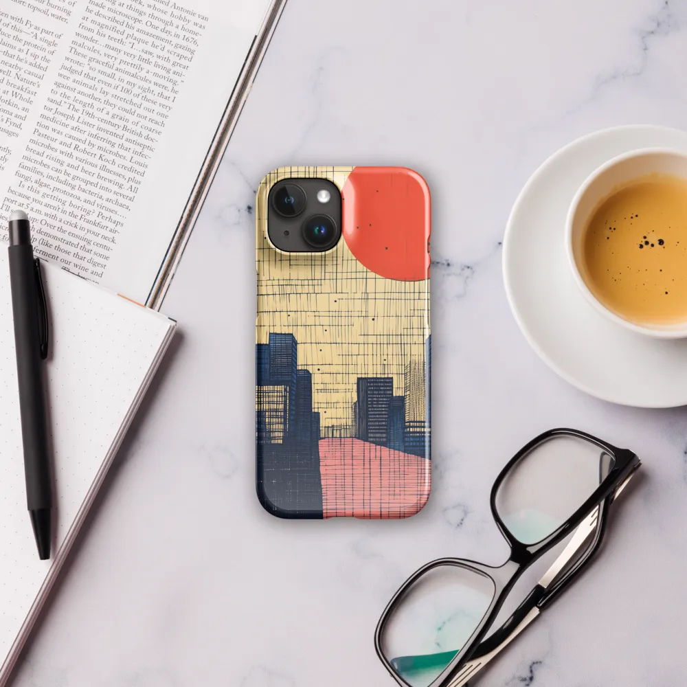 Urban Echoes: A Minimalist Cityscape
