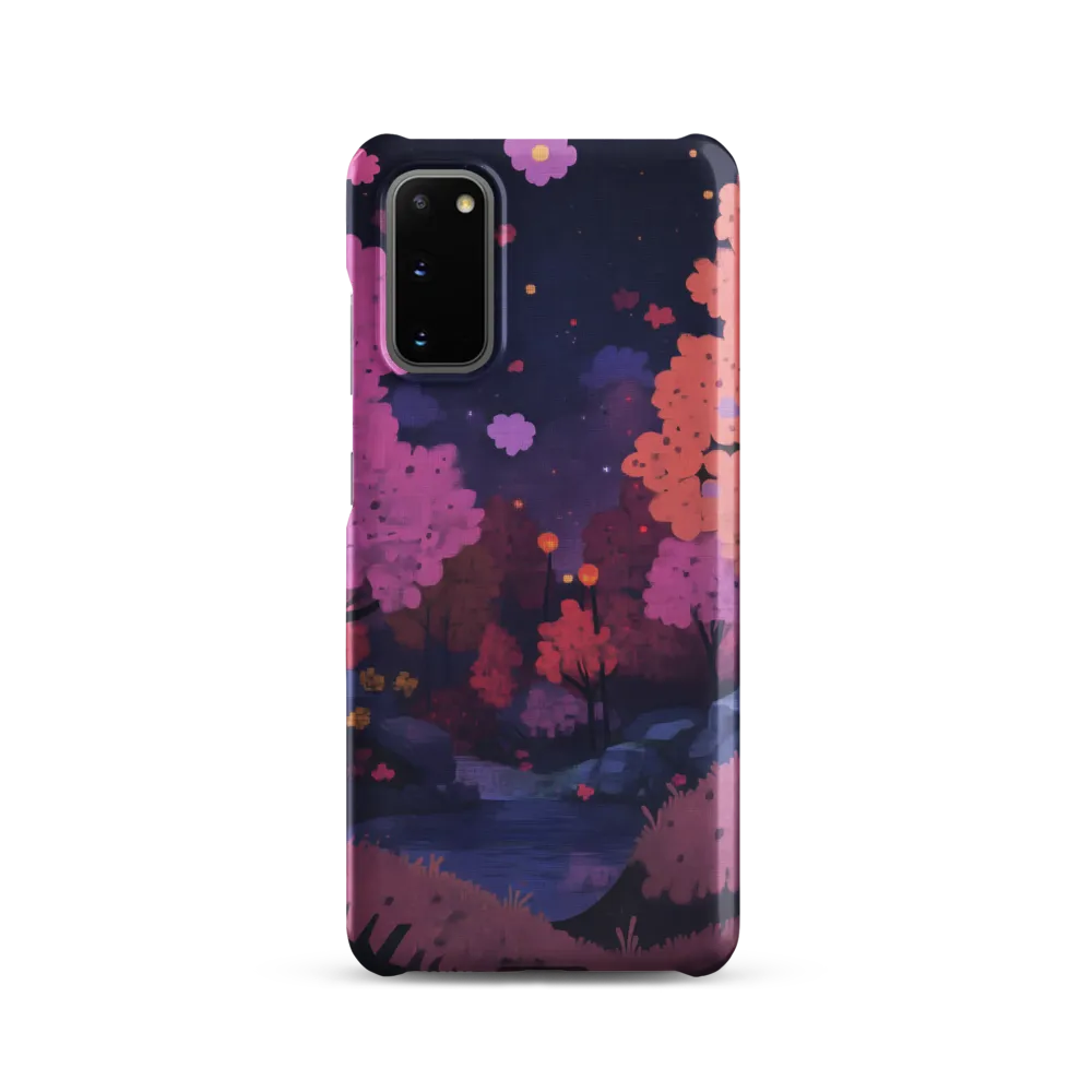 Whispers of Spring: A Serene Landscape | Phone Case |  S20 | Snap Case | Matte