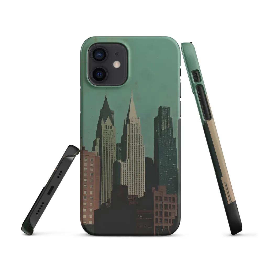 Urban Nostalgia: A Retro Cityscape