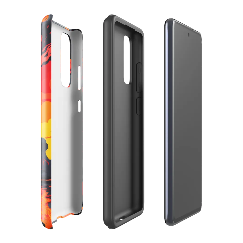Eruption of Colors | Phone Case |  S20 FE | Tough Case | Glossy