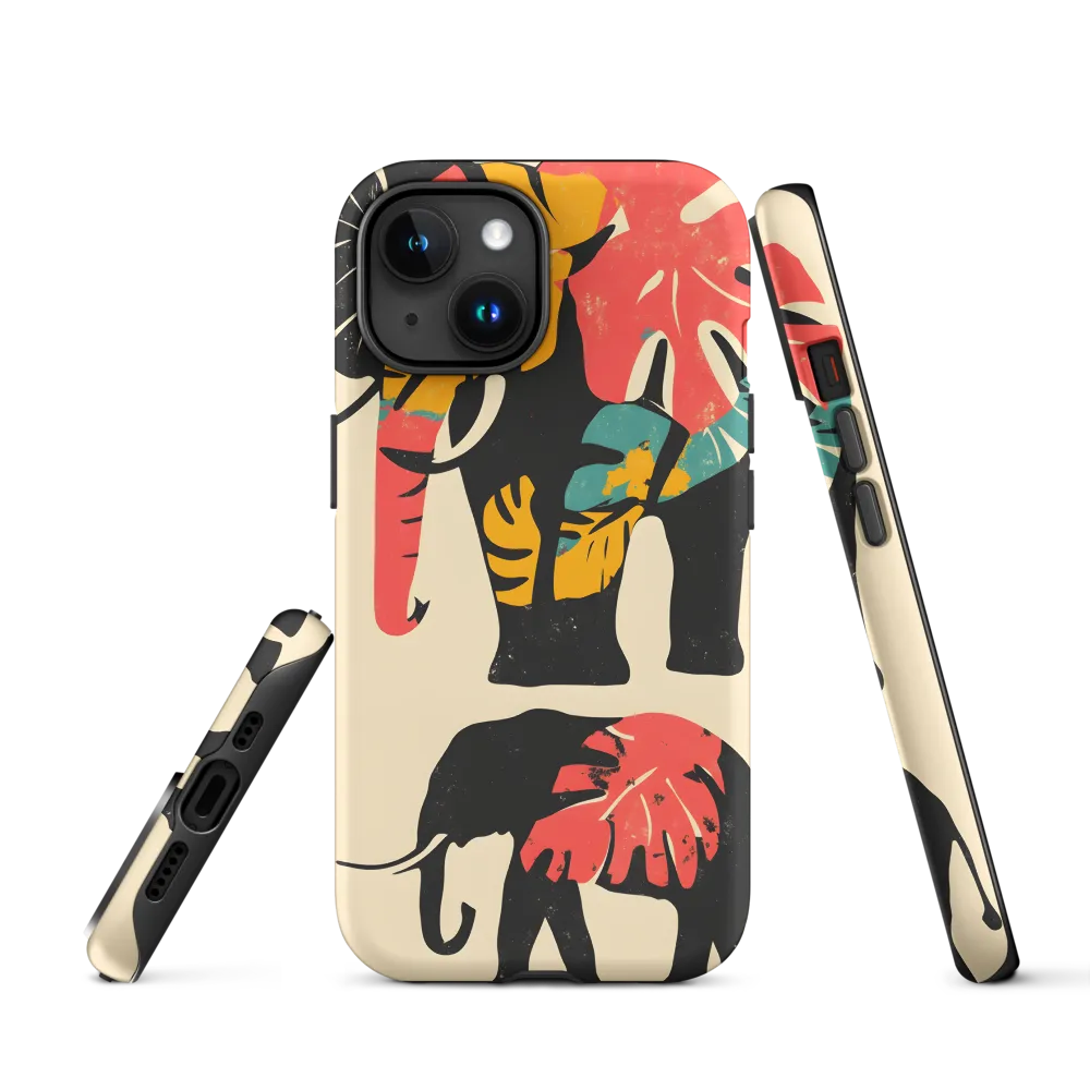 Tropical Elegance: The Elephant's Dance