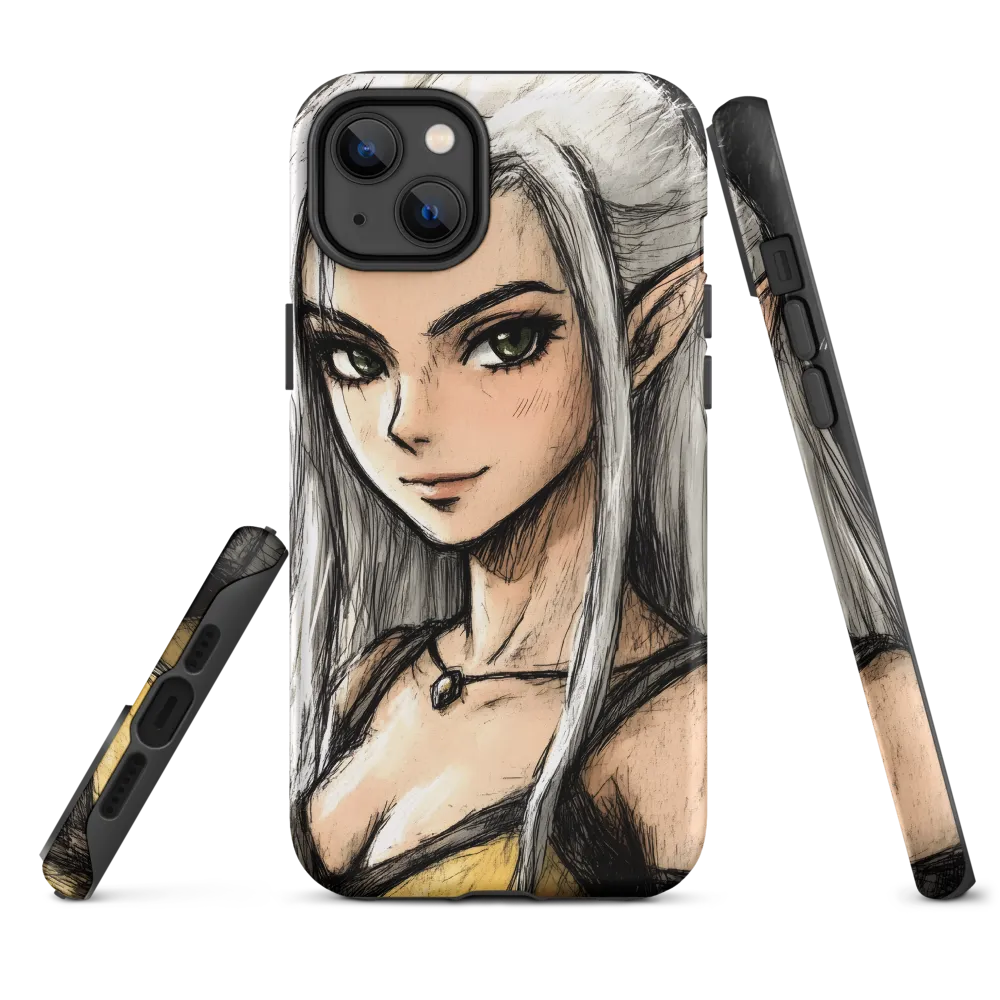 Ethereal Elegance: The Elf's Portrait