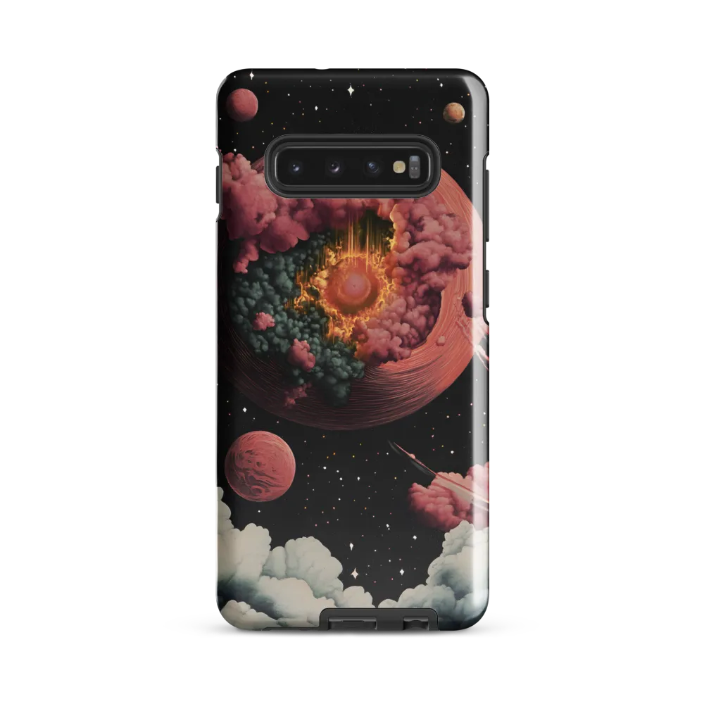 Celestial Explosion | Phone Case |  S10 Plus | Tough Case | Glossy