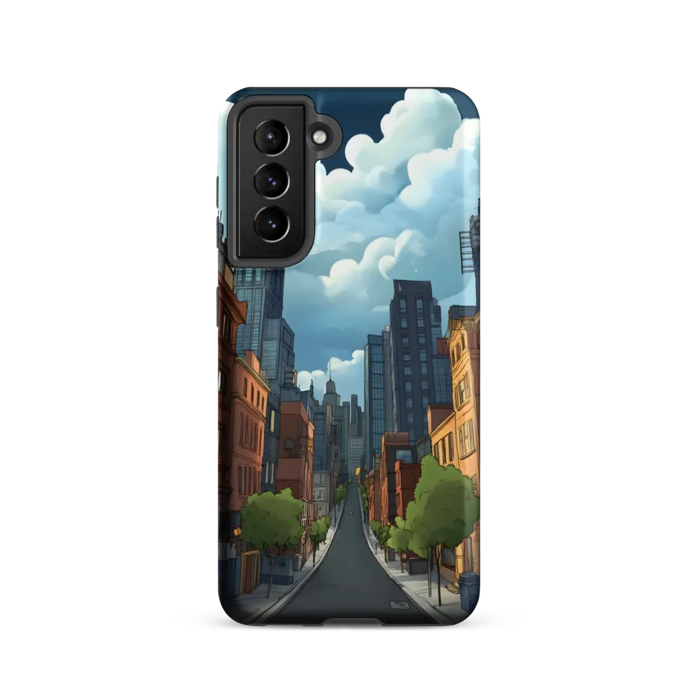 Urban Serenity: A Digital Cityscape