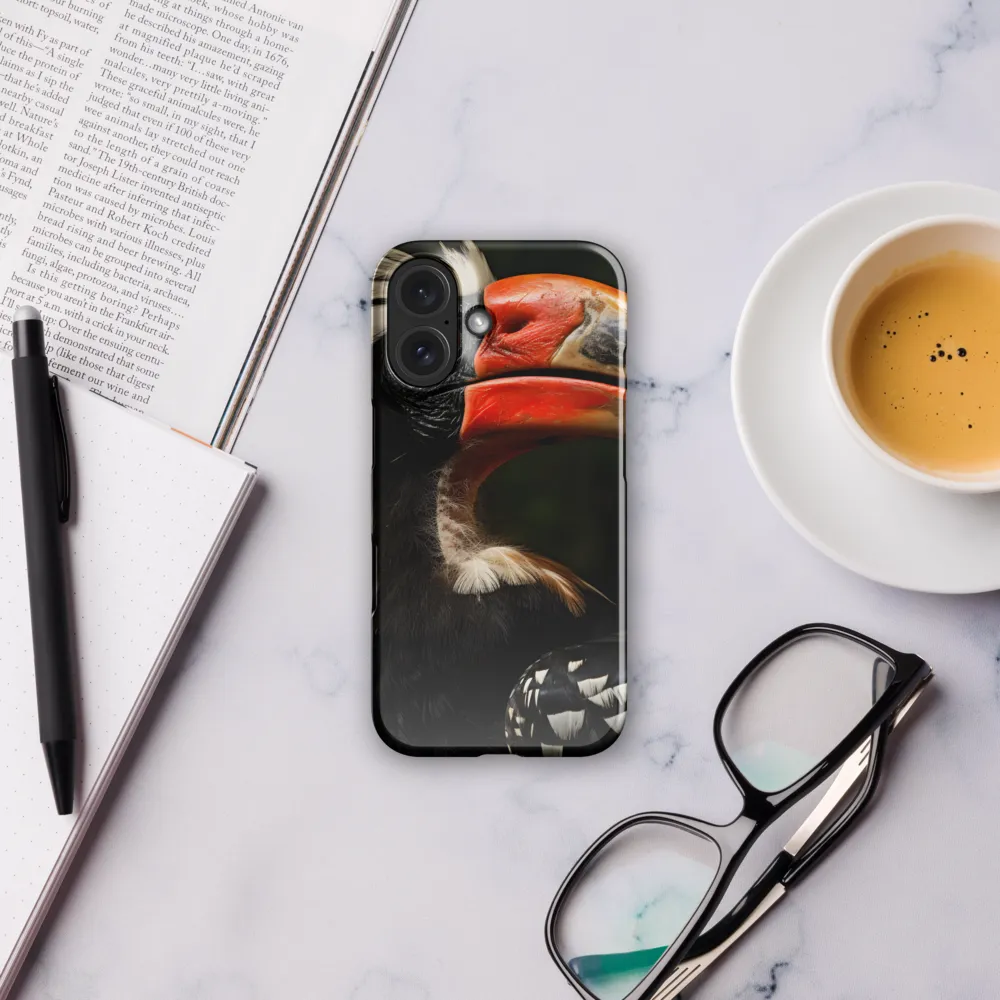 Majesty of the Hornbill | Phone Case |  16 | Snap Case | Glossy