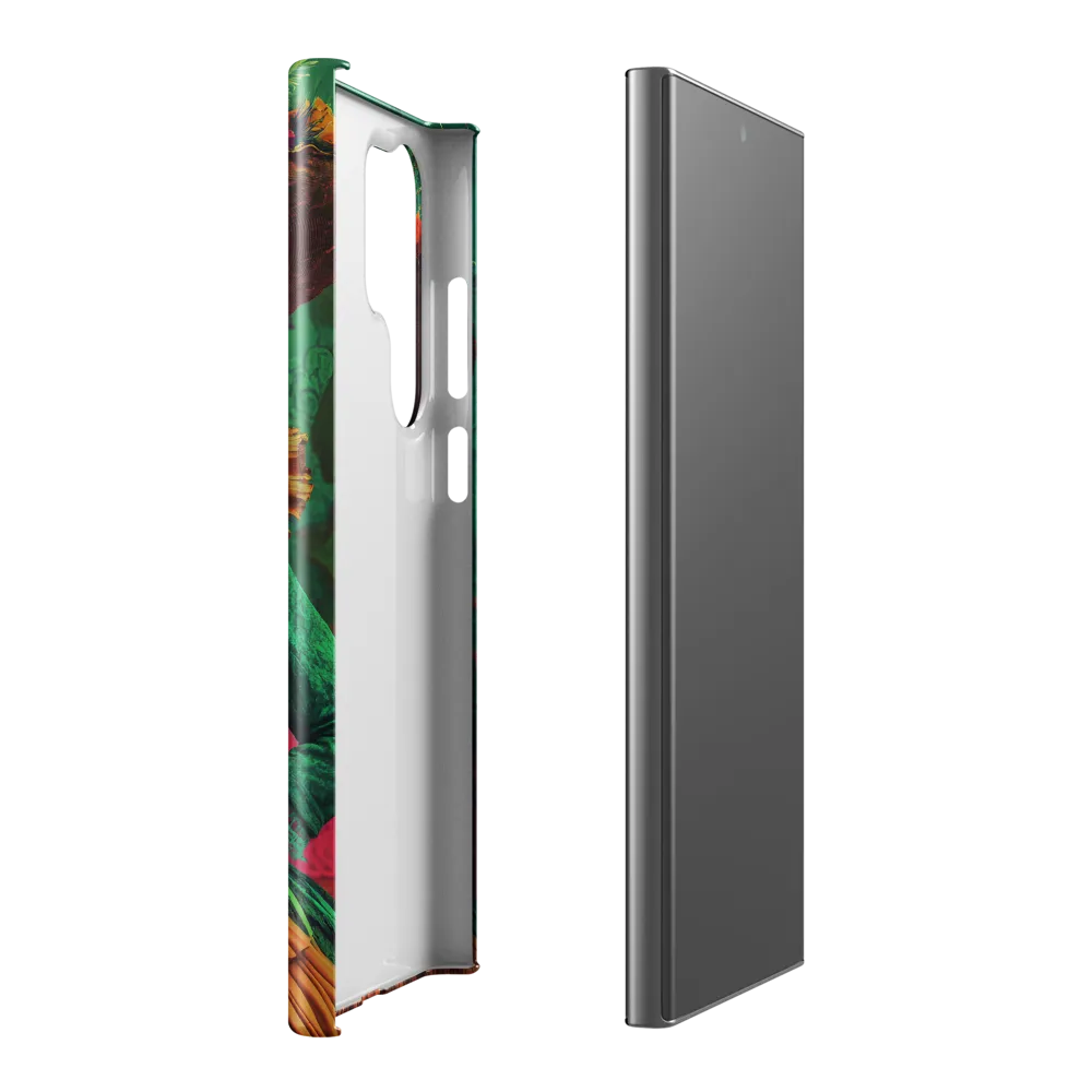 Ethereal Elegance in Color | Phone Case |  S23 Ultra | Snap Case | Glossy