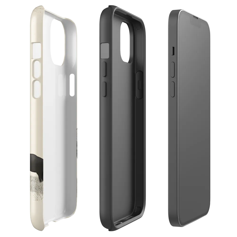 Contrasting Companions | Phone Case |  14 Plus | Tough Case | Glossy
