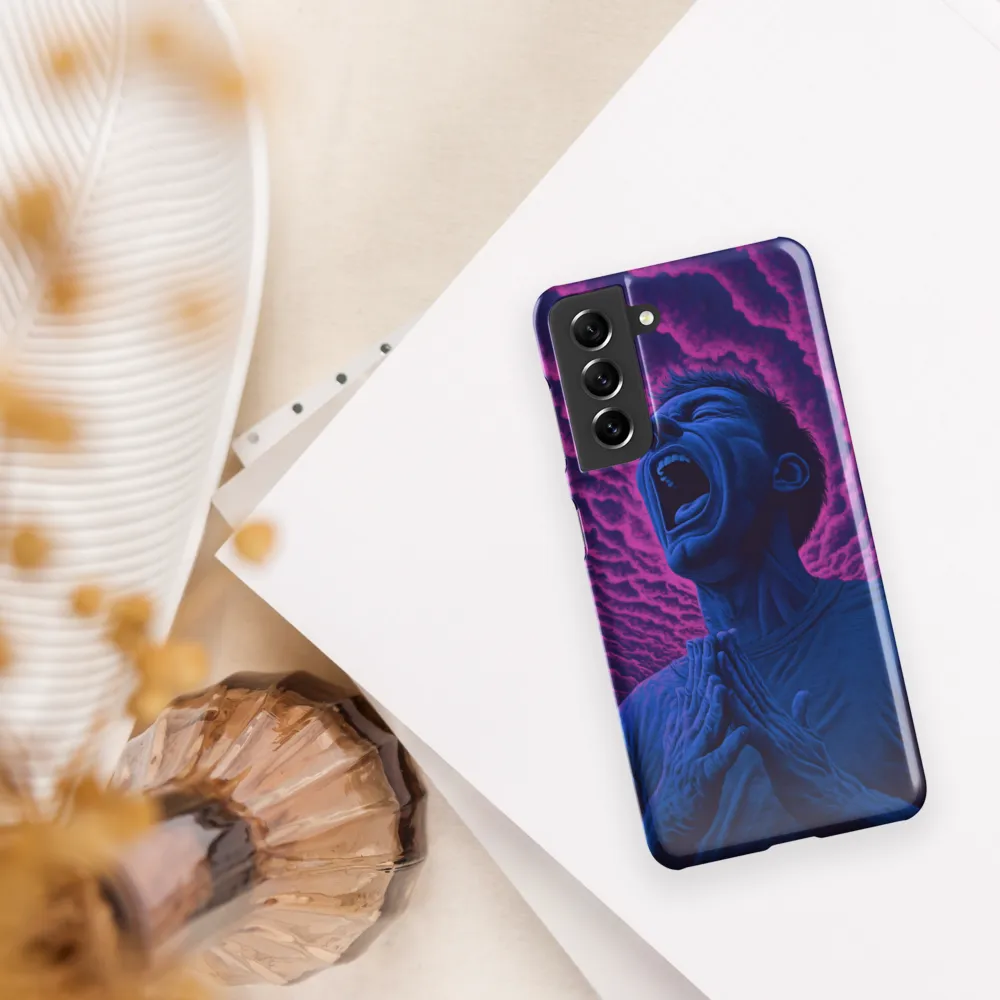 Screams of the Soul | Phone Case |  S21 | Snap Case | Glossy