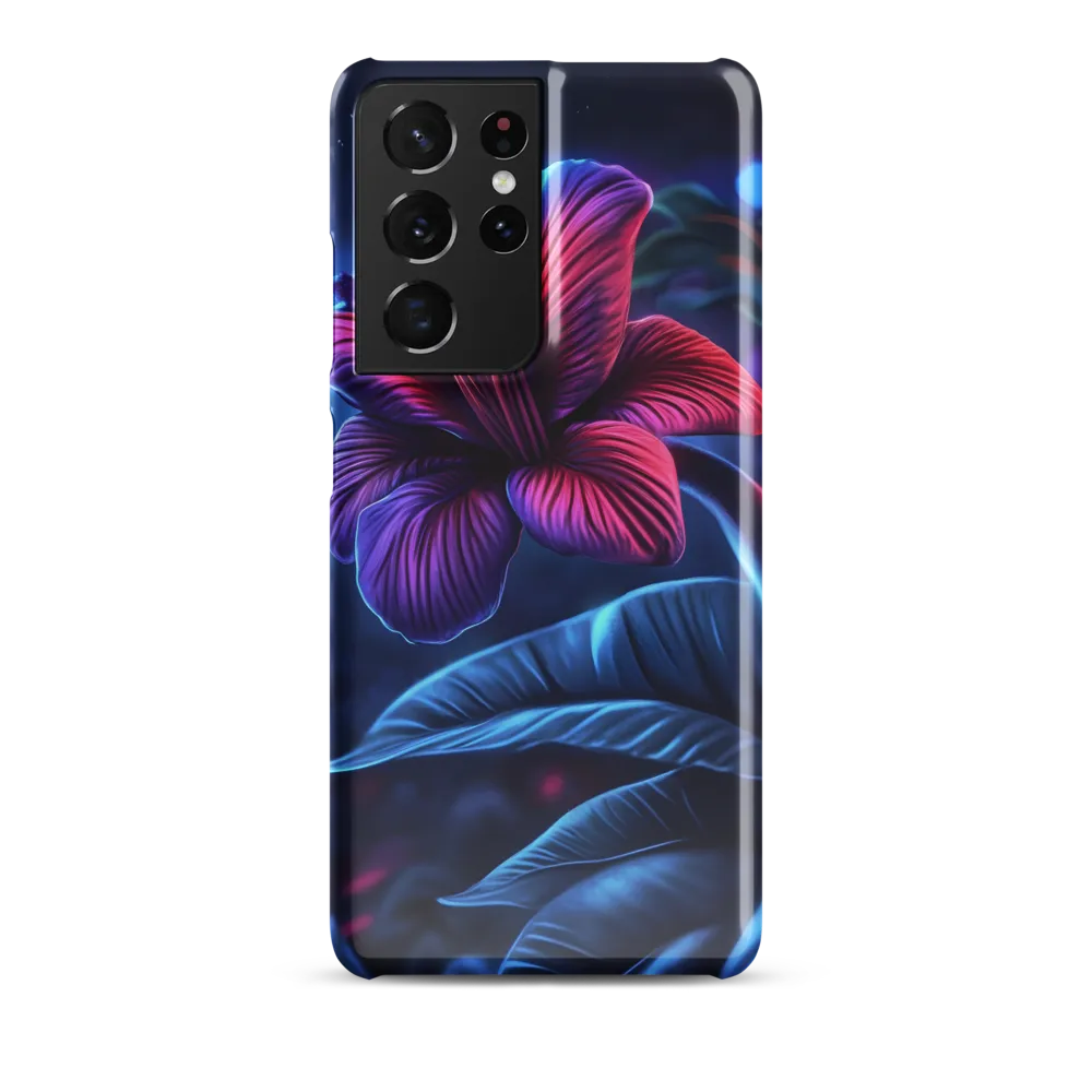 Illuminated Serenity: The Surreal Blossom