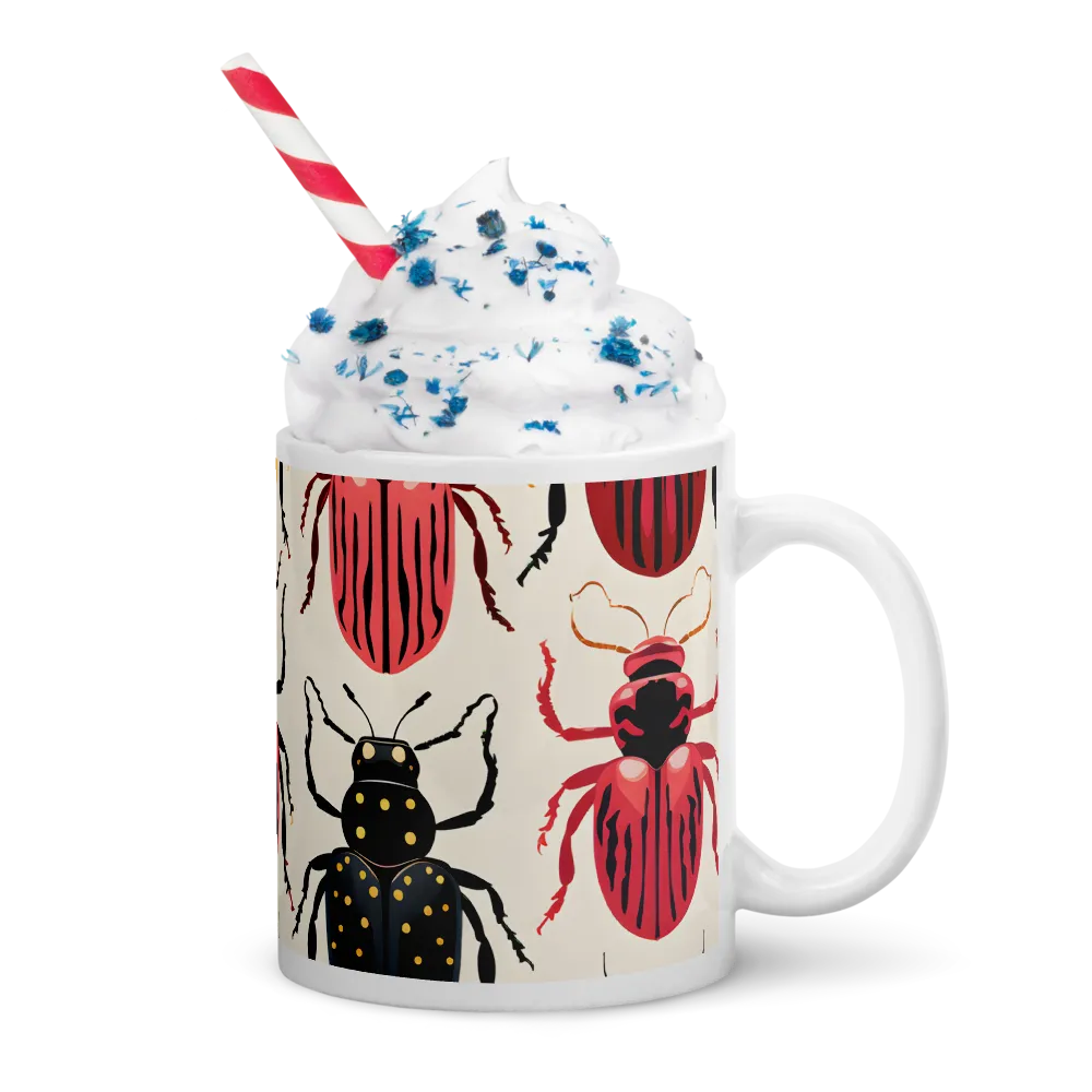 Beetle Mosaic: A Colorful Exploration of Insects | Mugs | Multiple Sizes & Colors