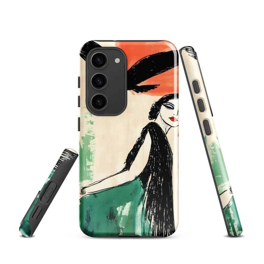 Elegance in Flight | Phone Case |  S23 | Tough Case | Glossy