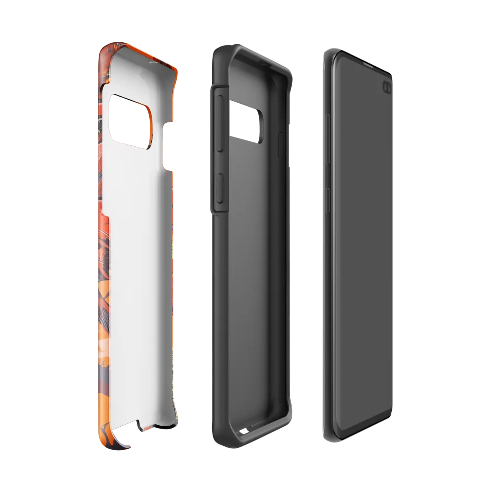 Life in Motion: An Abstract Tree | Phone Case |  S10 | Tough Case | Glossy
