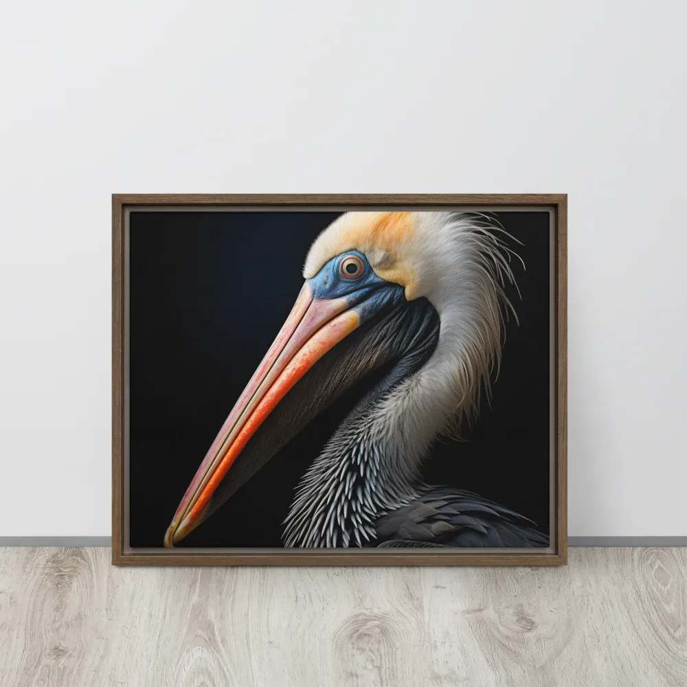 Majestic Portrait of a Pelican
