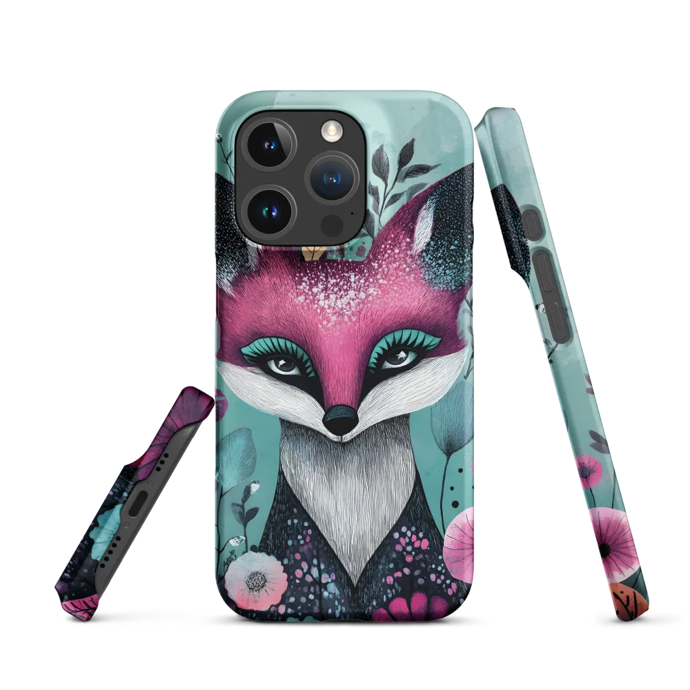 Whimsical Fox Among Blossoms