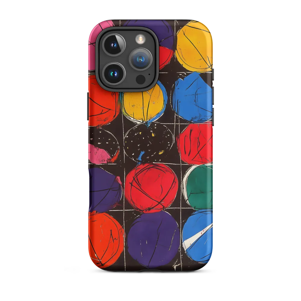 Colorful Circles in Abstract Harmony