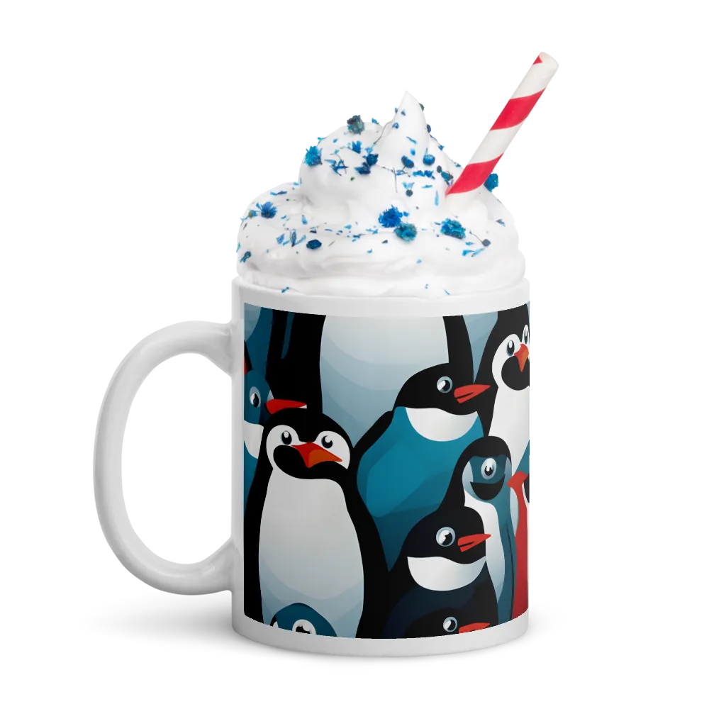 Penguin Parade | Mugs | Multiple Sizes & Colors