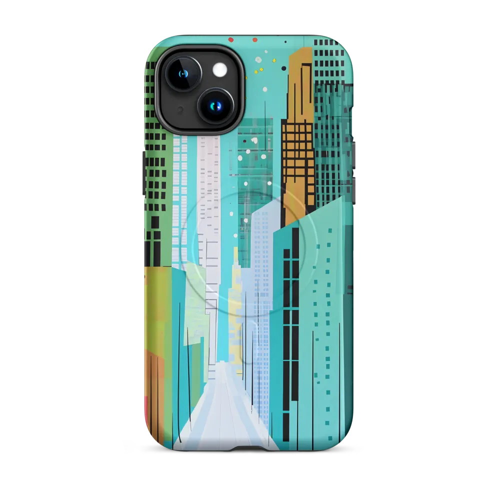 Urban Symphony in Turquoise