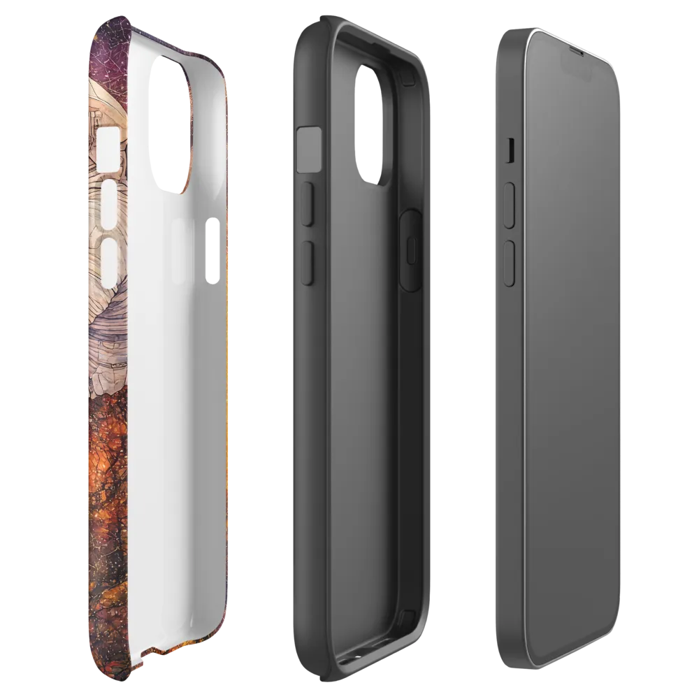 Cosmic Contemplation | Phone Case |  14 Plus | Tough Case | Matte