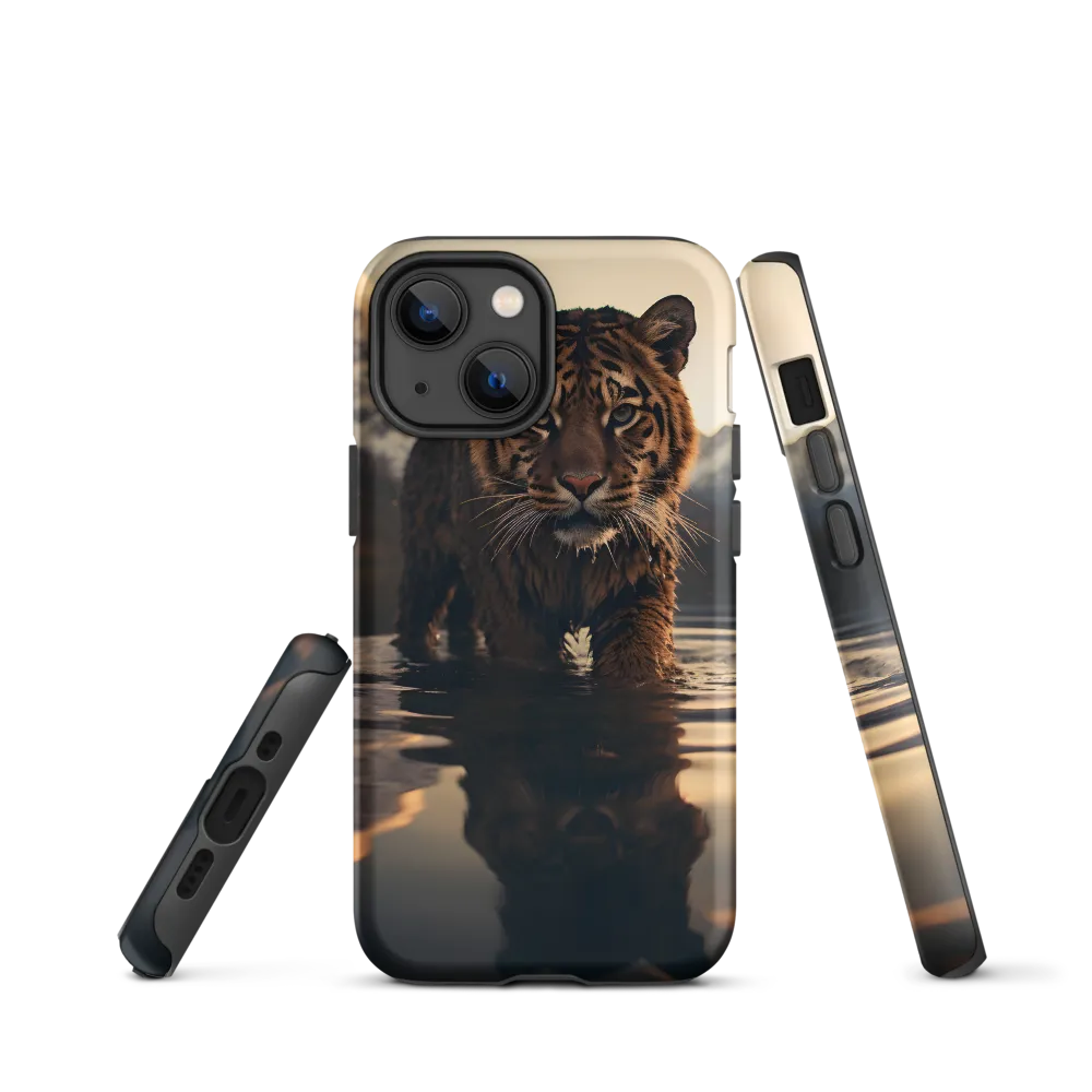 Majestic Reflection: The Tiger's Domain