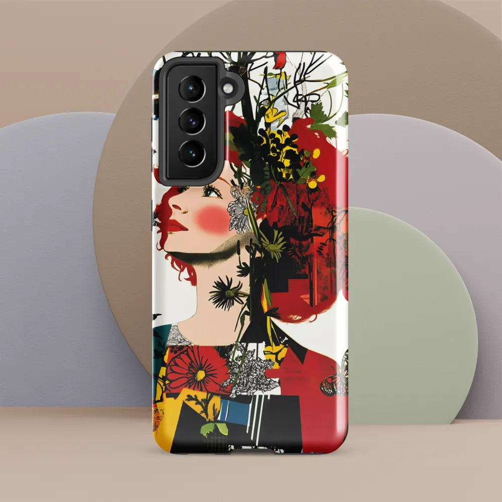 Floral Dreams | Phone Case |  S21 FE | Tough Case | Glossy