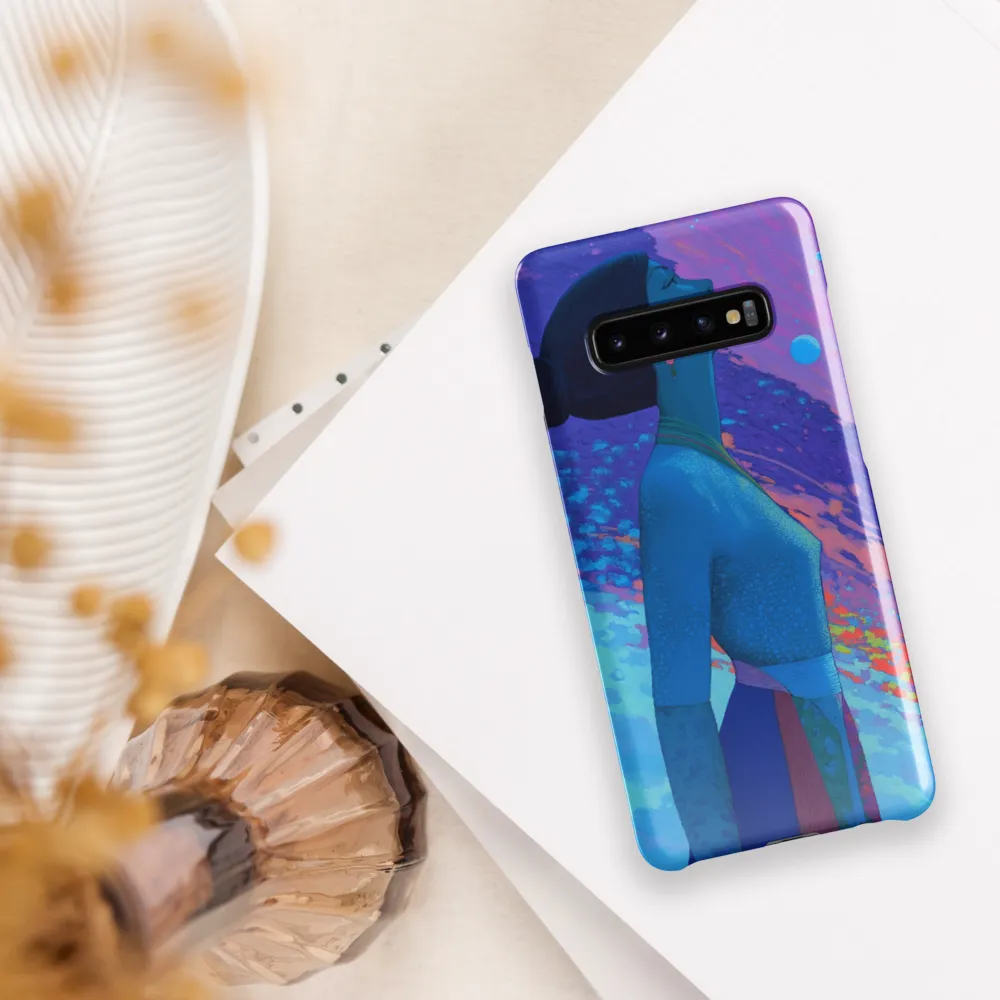 Celestial Contemplation | Phone Case |  S10 Plus | Snap Case | Glossy