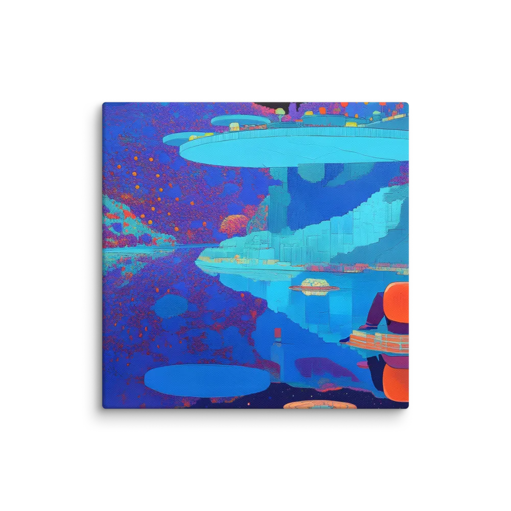 Reflections of Serenity | Canvas | 10″×10″