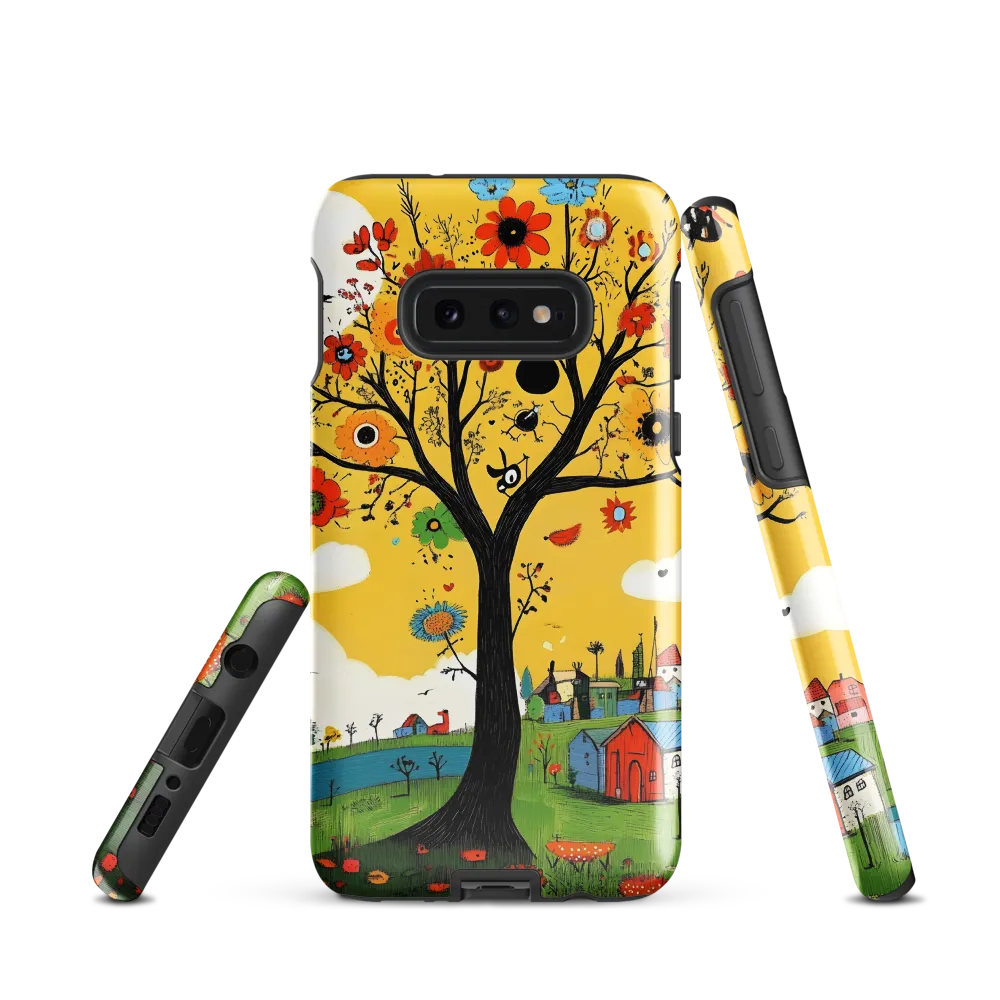 Whimsical Blooms of Life | Phone Case |  S10e | Tough Case | Glossy