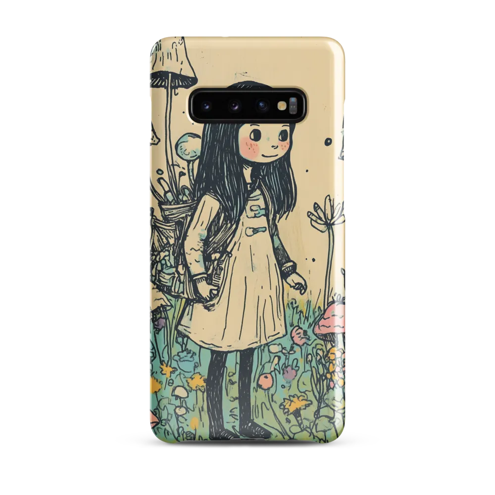 A Whimsical Journey Through a Colorful Meadow | Phone Case |  S10 Plus | Snap Case | Glossy