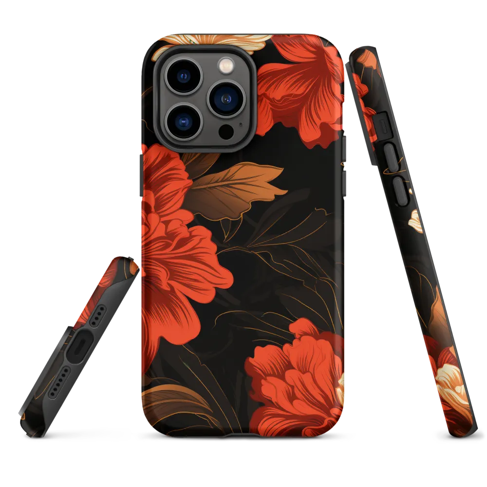 Elegance in Bloom | Phone Case |  14 Pro Max | Tough Case | Matte