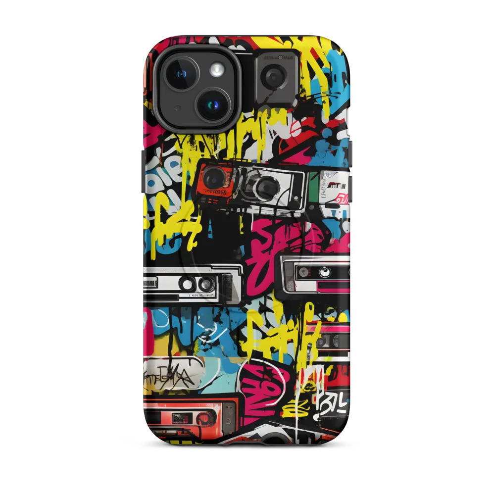 Urban Nostalgia: A Retro Cassette Explosion