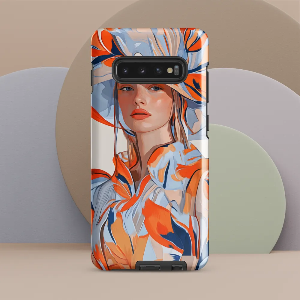 Vibrant Elegance | Phone Case |  S10 Plus | Tough Case | Glossy