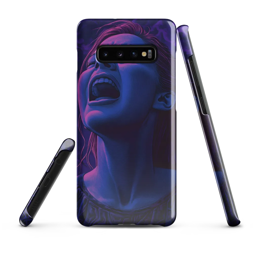 Echoes of Anguish | Phone Case |  S10 Plus | Snap Case | Glossy