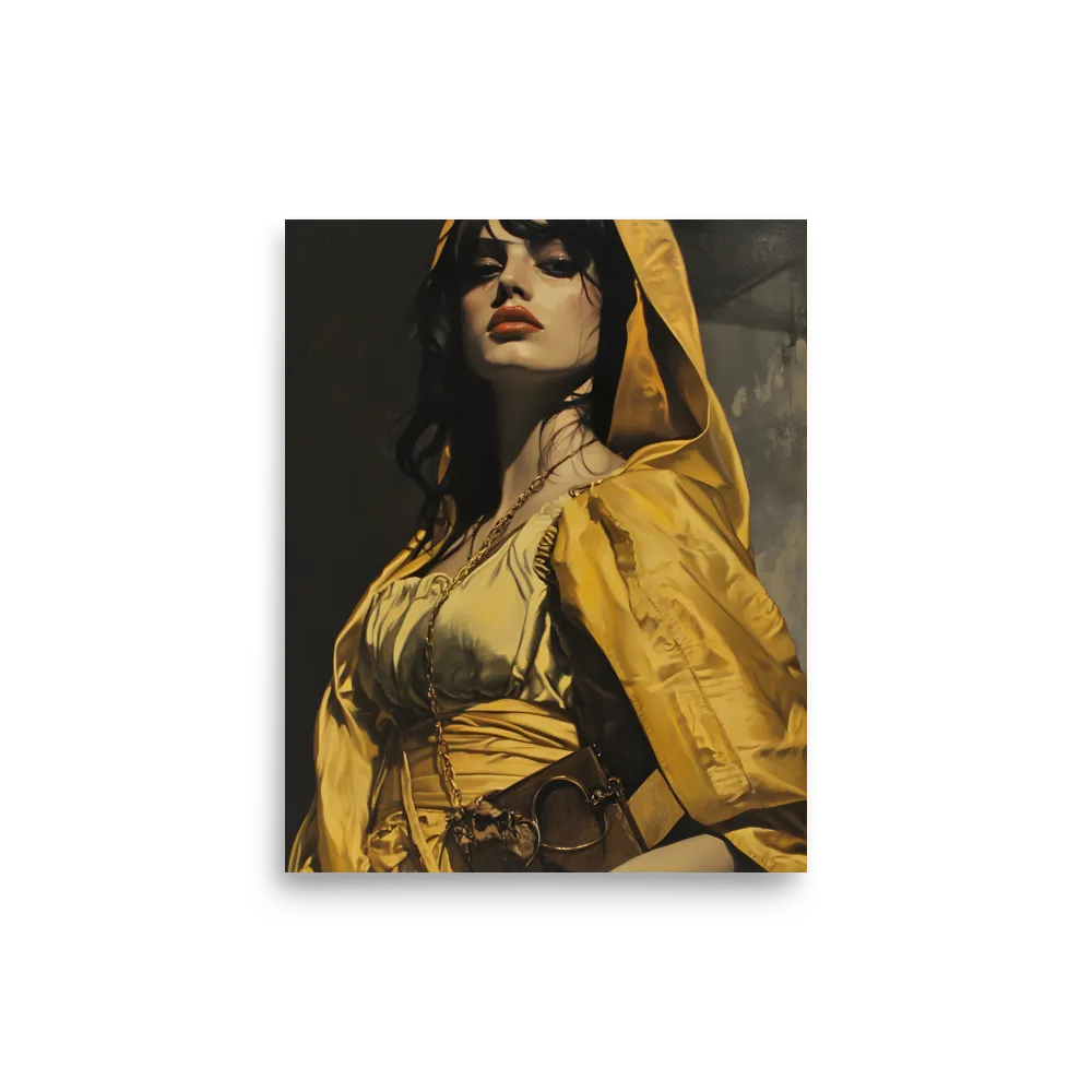Veiled Confidence | Poster | 8″×10″