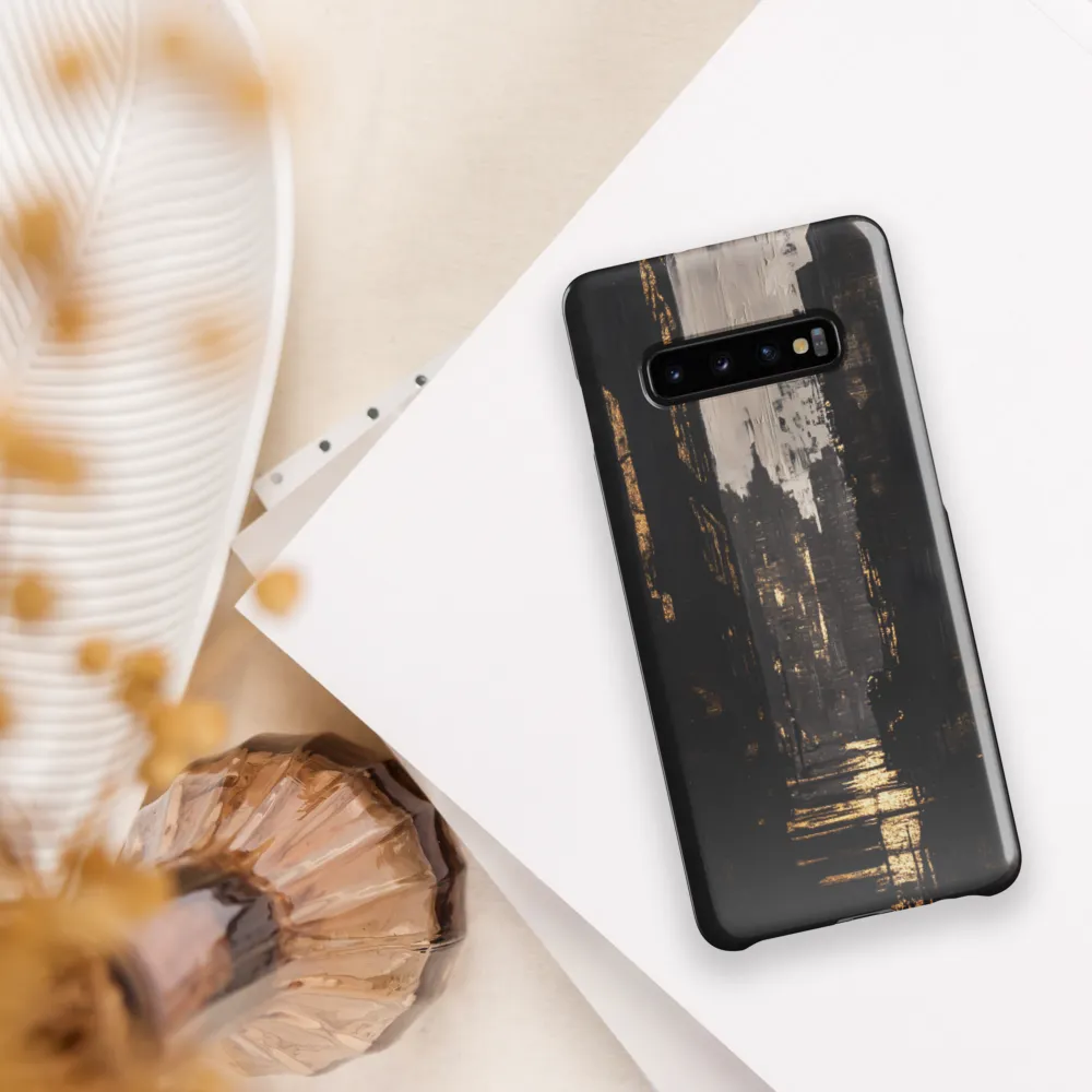 Whispers of Gold | Phone Case |  S10 Plus | Snap Case | Glossy