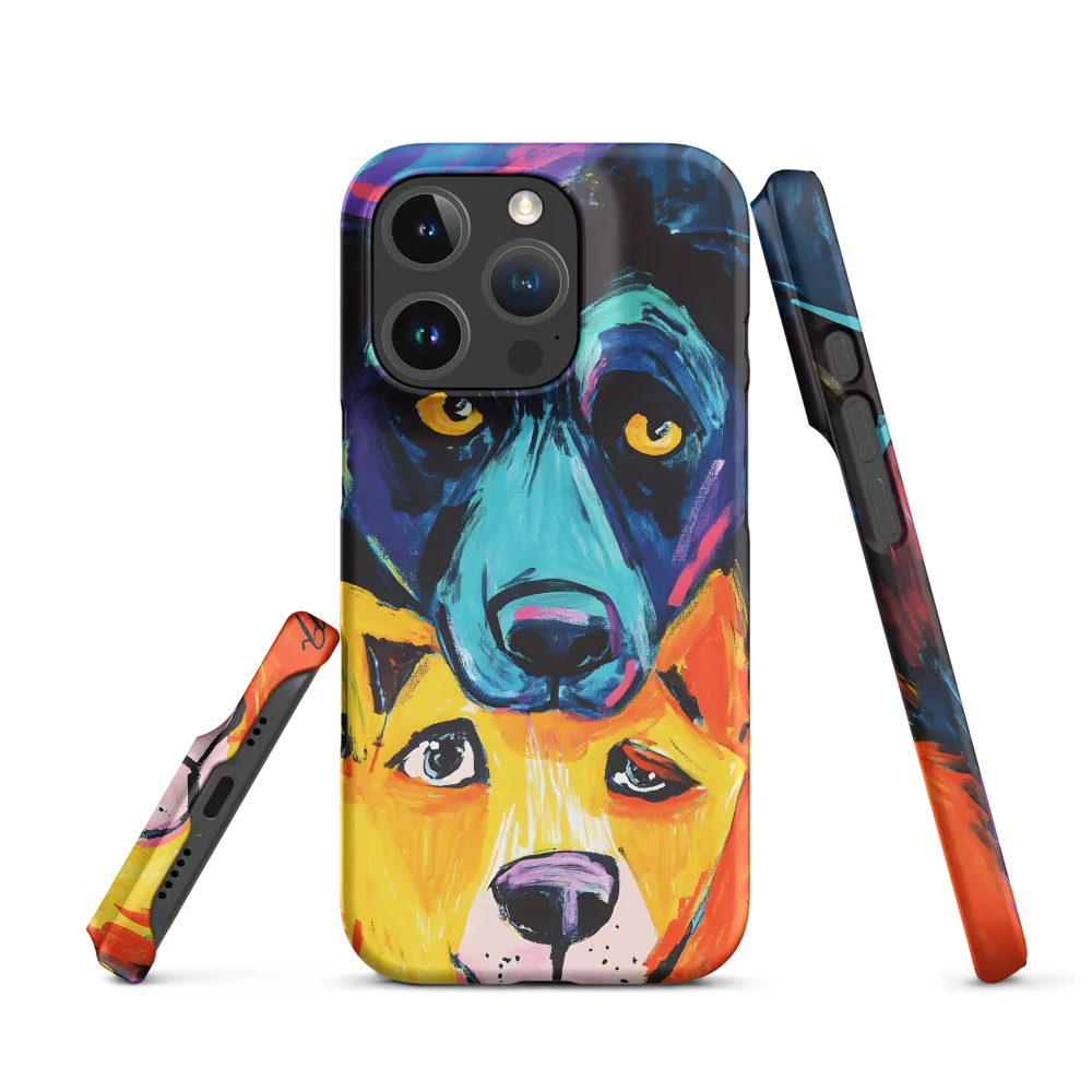 Vibrant Companions: An Expression of Canine Spirit