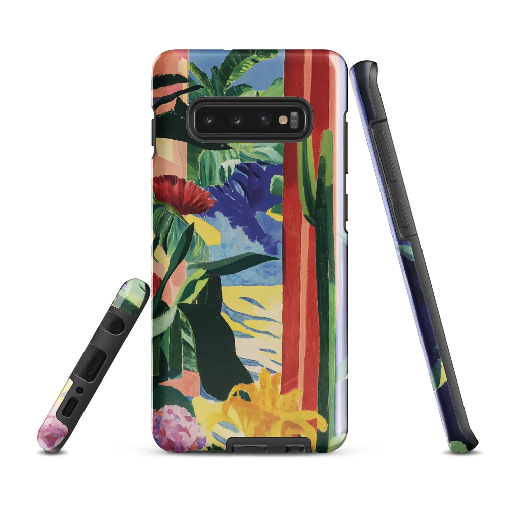 Lush Botanical Reverie | Phone Case |  S10 Plus | Tough Case | Glossy