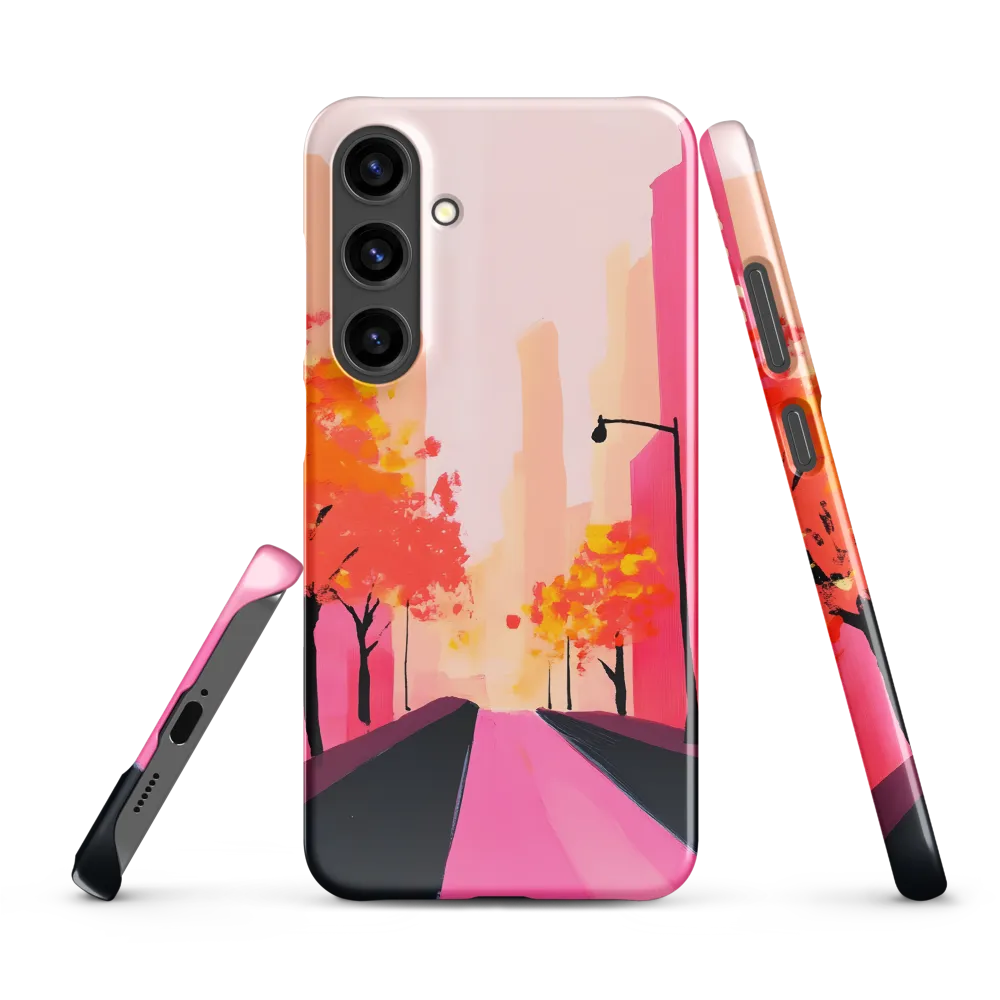 Autumn Serenity in the City | Phone Case |  S24 Plus | Snap Case | Glossy
