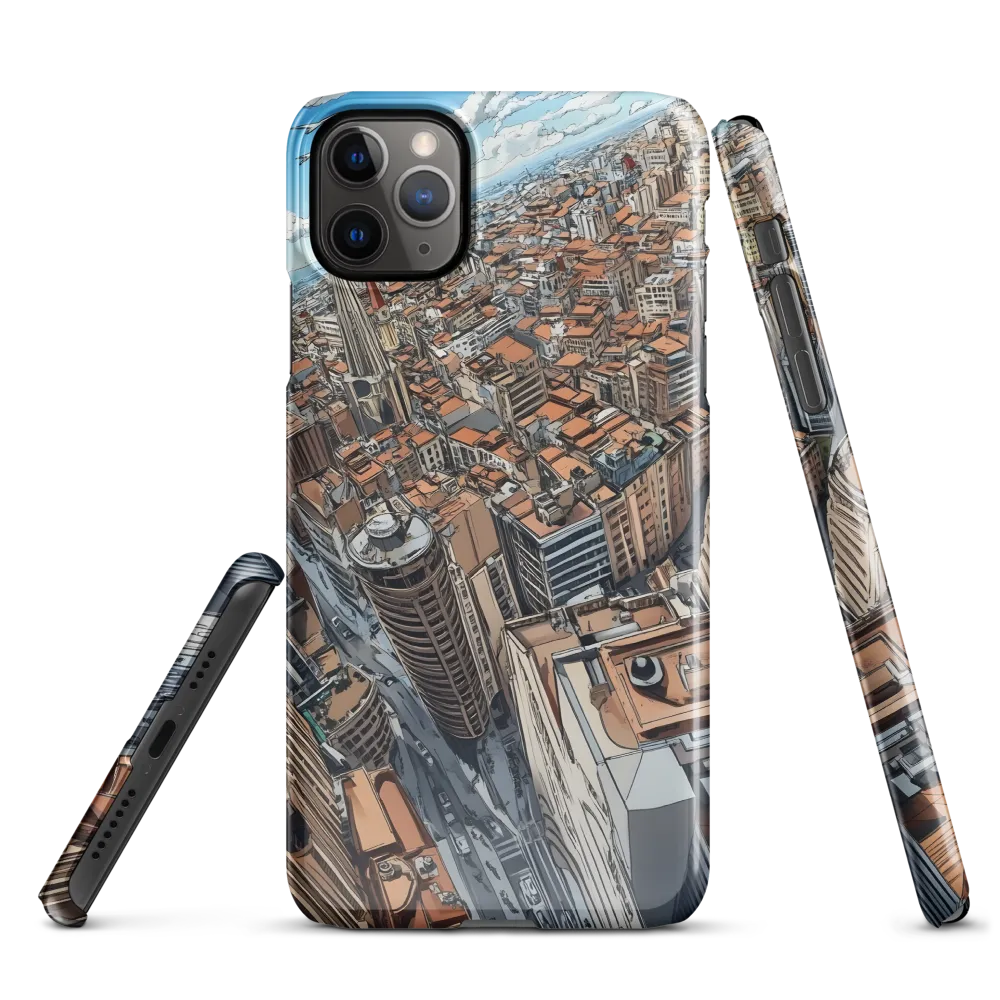 Aerial Symphony of Urban Life | Phone Case |  11 Pro Max | Snap Case | Glossy