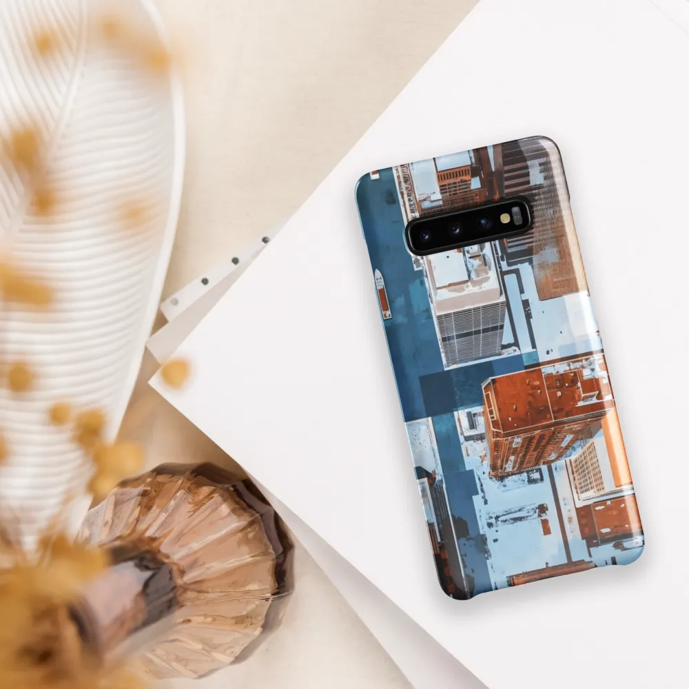 Urban Symphony: Aerial Perspectives | Phone Case |  S10 Plus | Snap Case | Glossy