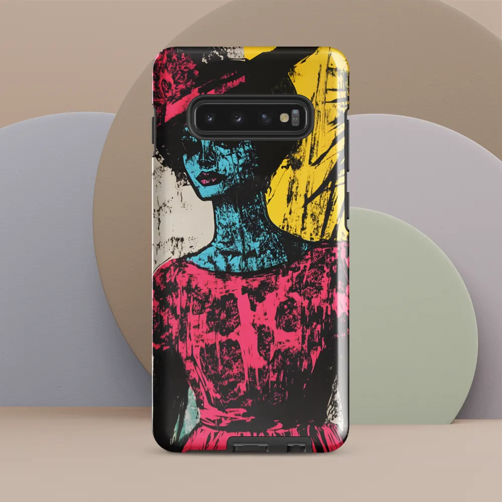 Portrait of Color and Freedom | Phone Case |  S10 Plus | Tough Case | Glossy