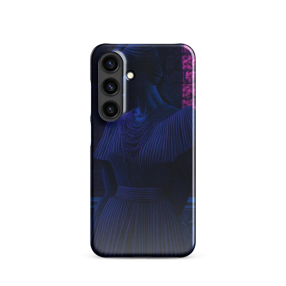 The Serene Silence | Phone Case |  S24 | Snap Case | Glossy