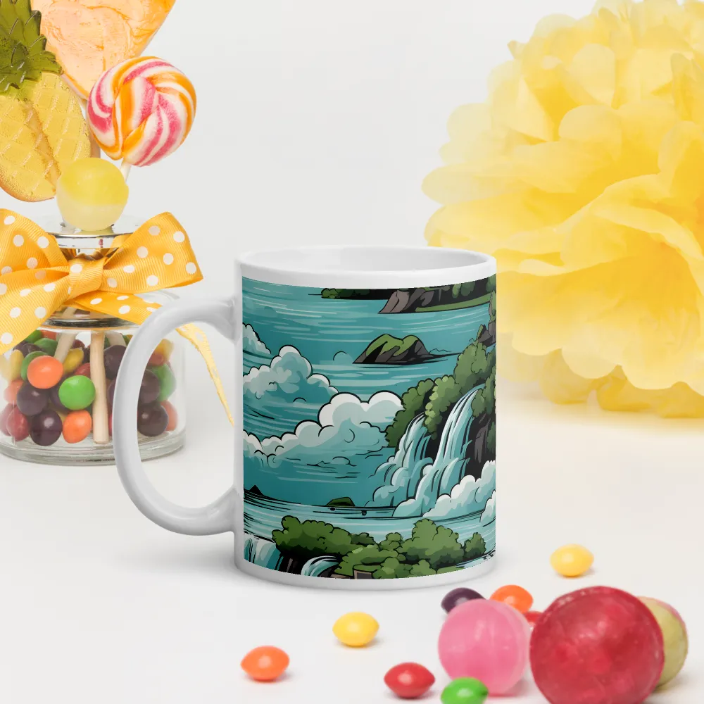 Harmonious Cascades | Mugs | Multiple Sizes & Colors