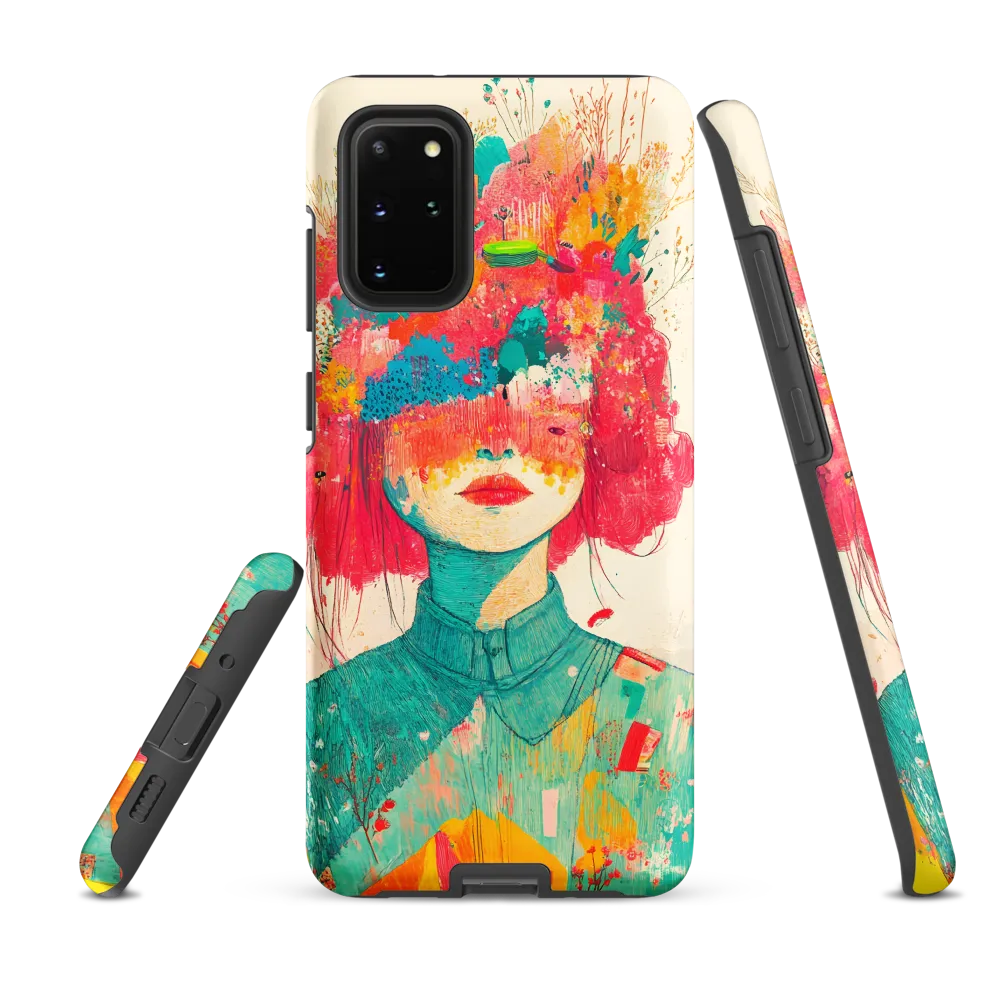 Whimsical Floral Portrait