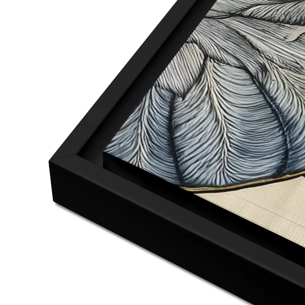 Majesty of the Elephant | Canvas with Black Frame | 24″×36″
