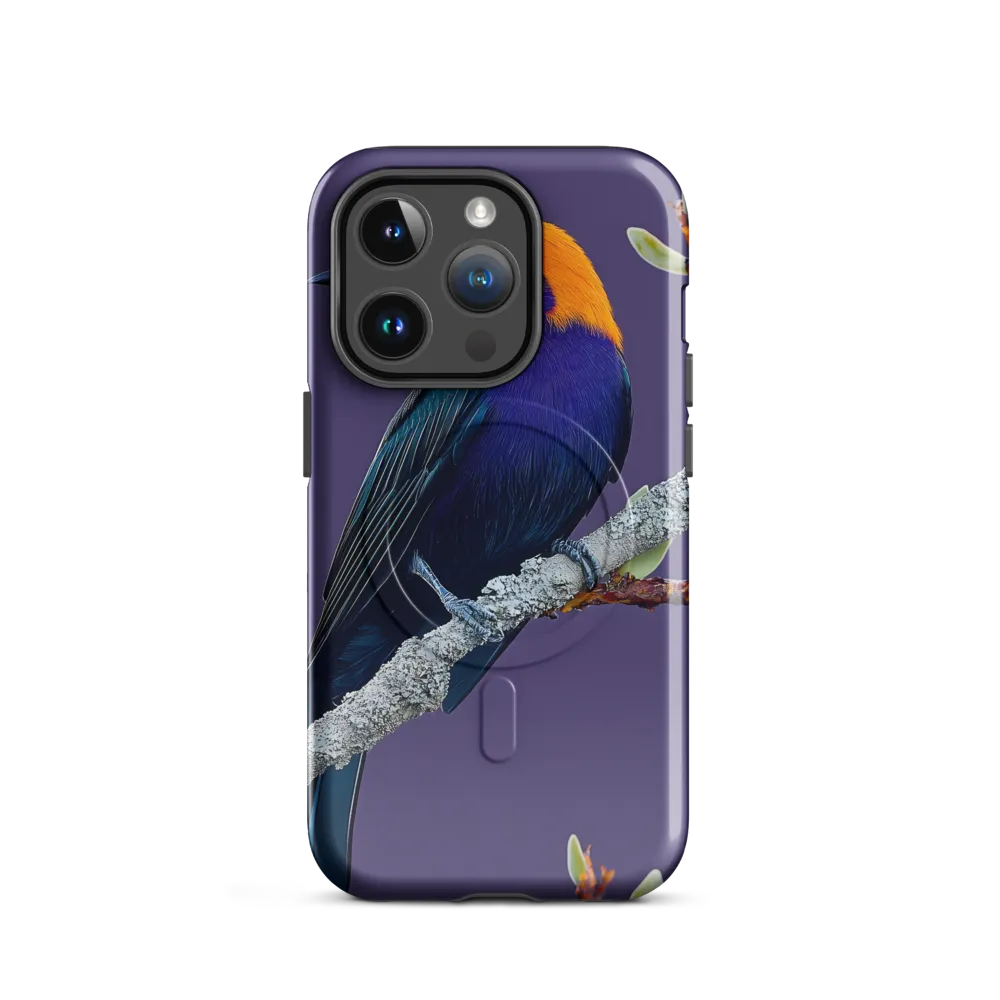 Violet Perch with Golden Crown
