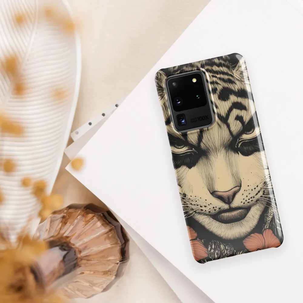 Feline Majesty: The Human-Leopard Connection | Phone Case |  S20 Ultra | Snap Case | Glossy
