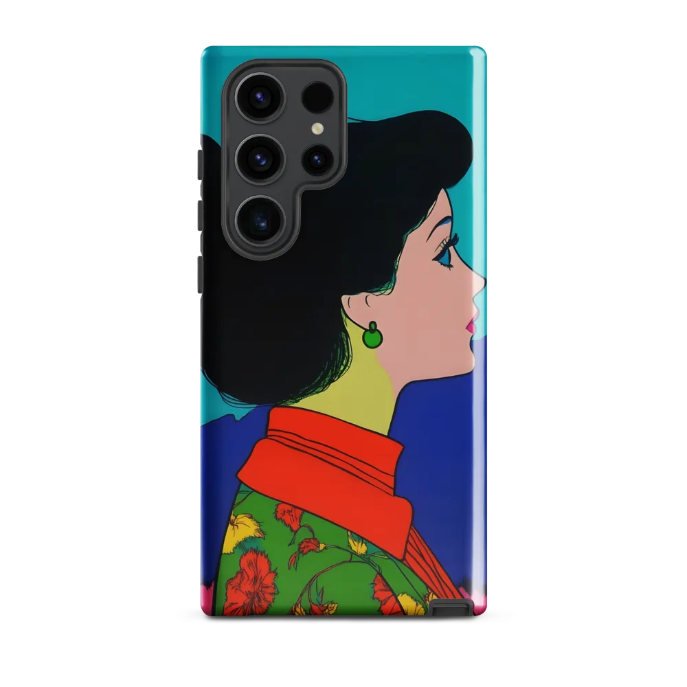 Whispers of Color: A Pop Art Portrait